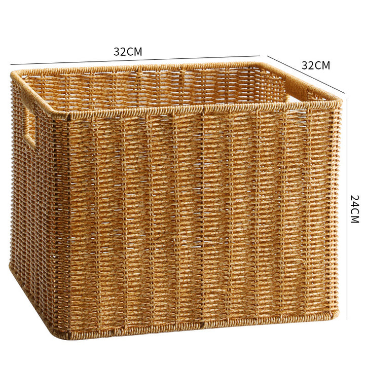 Handgefertigter Weidenaufbewahrung Organizer Verune