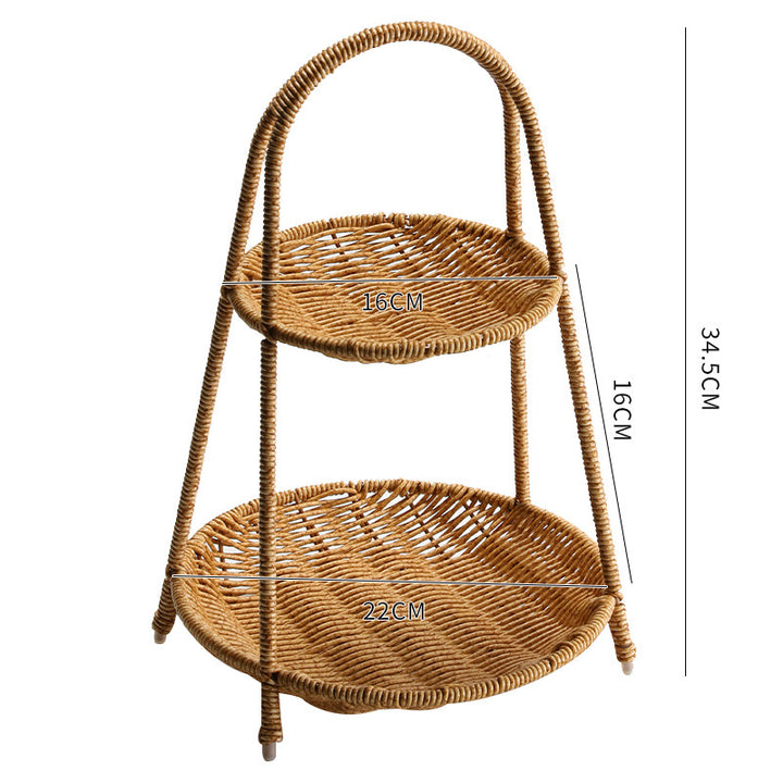 Elegante Handgefertigte Weidenkorb Verune