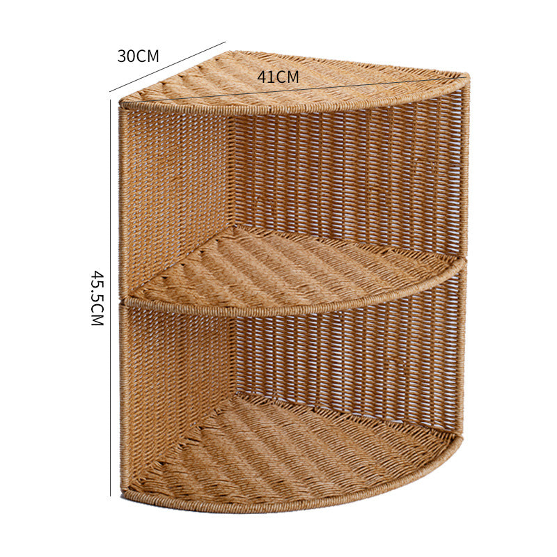 Ecke Geflochtene Aufbewahrungsbox Verune