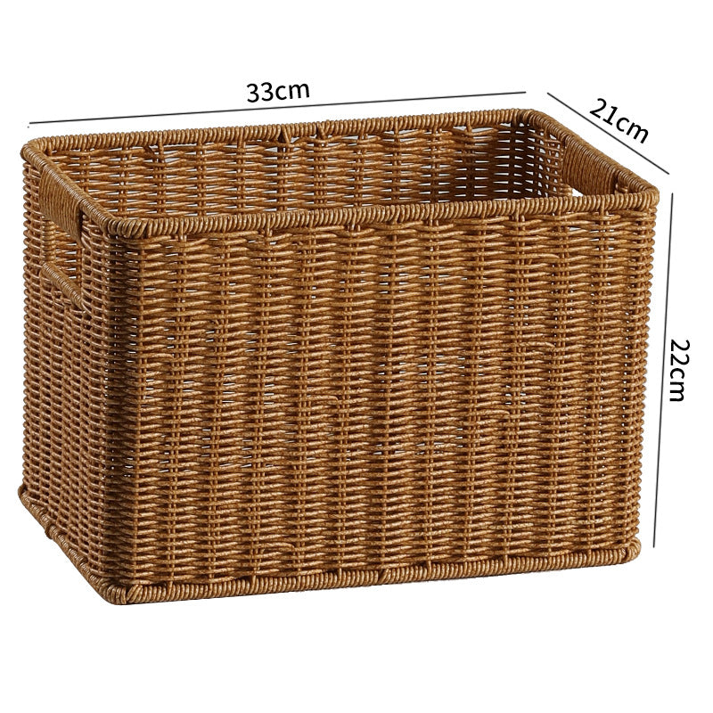 Handgefertigter Weidenaufbewahrung Organizer Verune
