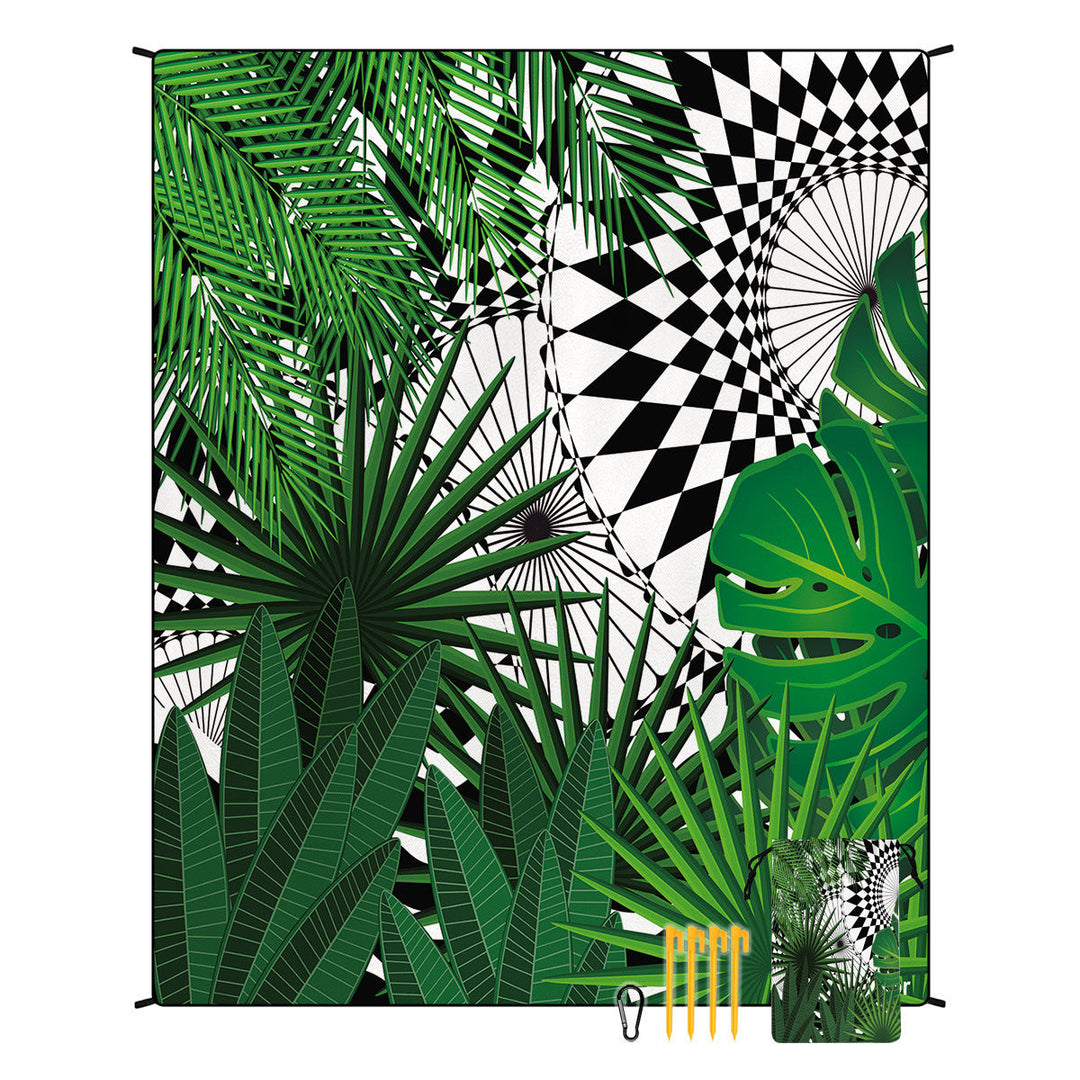 Geometric Print Wandteppich