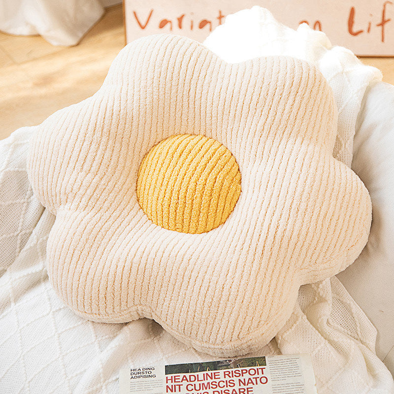 Blumenförmiges Kuschelkissen