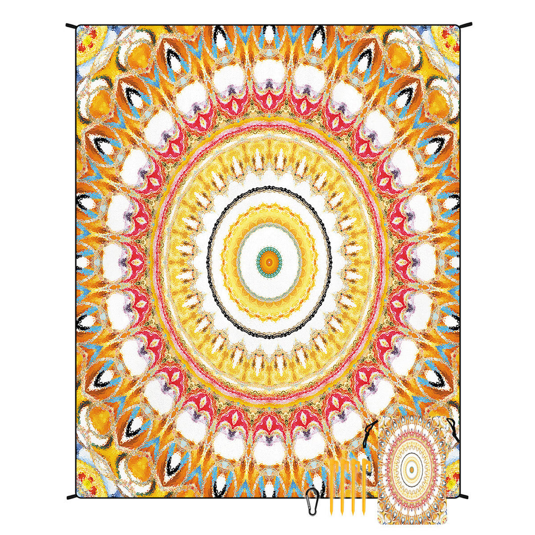 Geometric Print Wandteppich