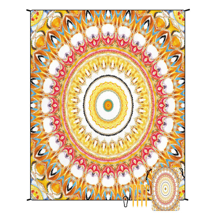 Geometric Print Wandteppich