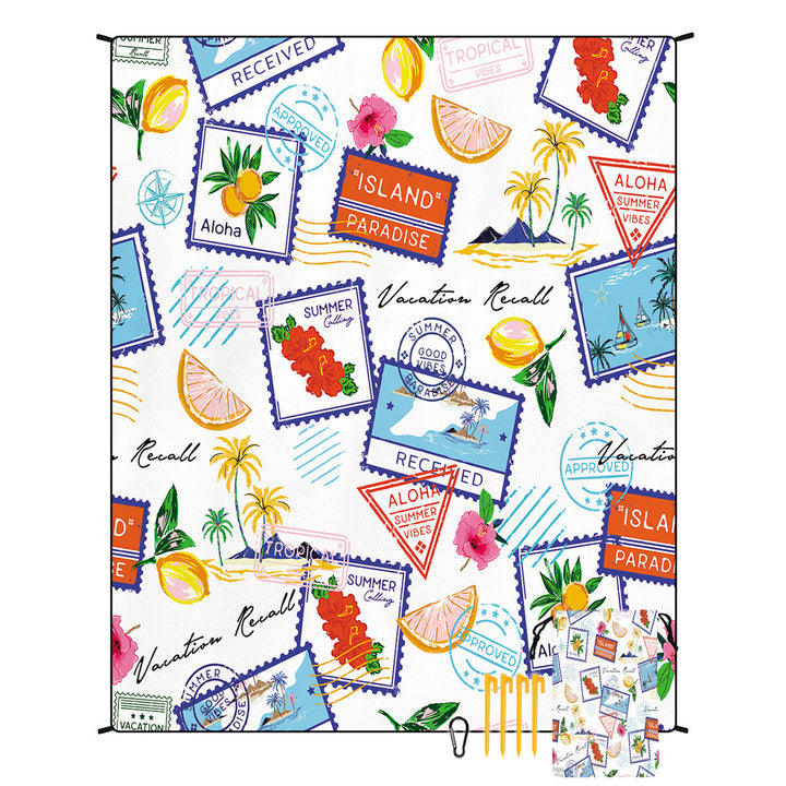 Geometric Print Wandteppich