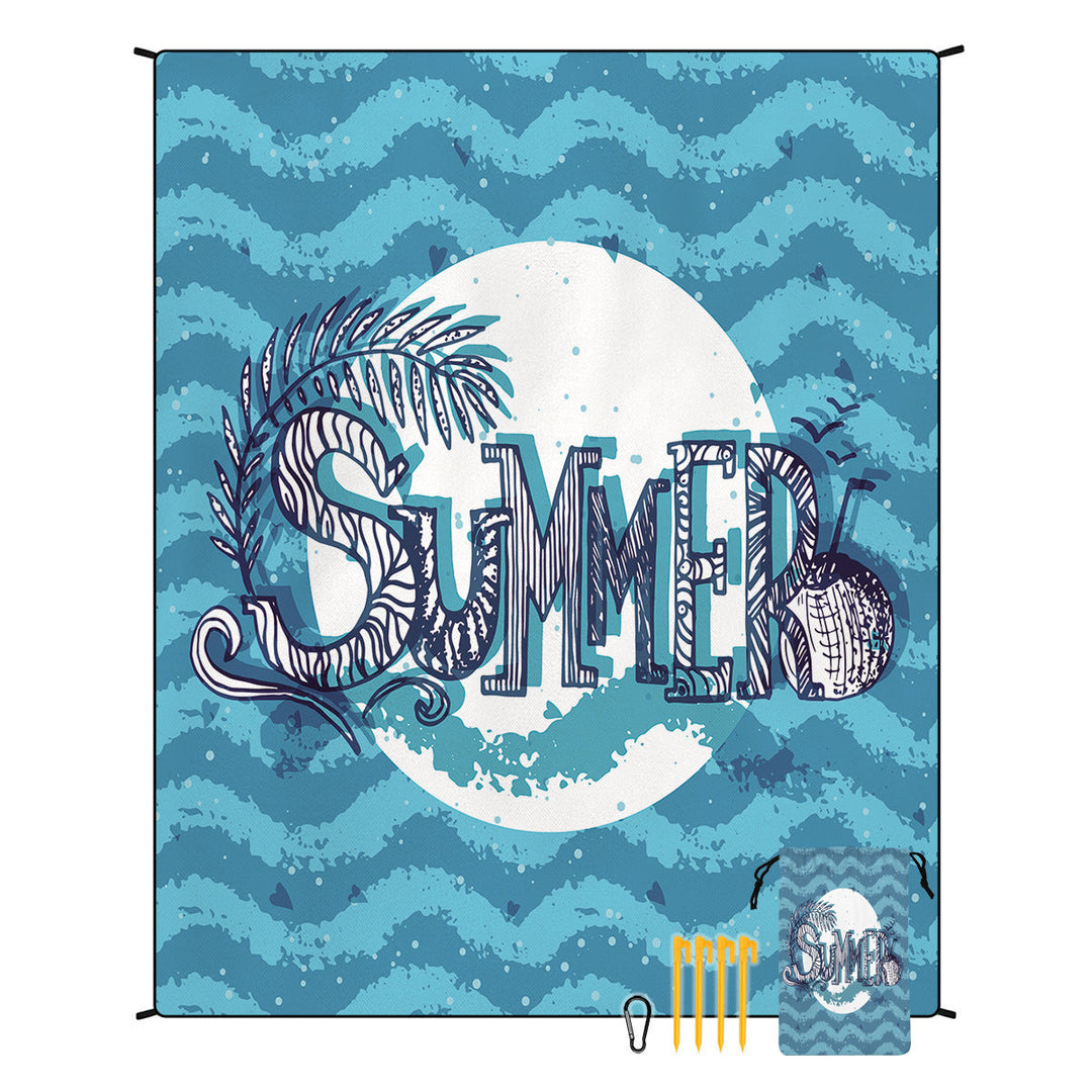 Geometric Print Wandteppich