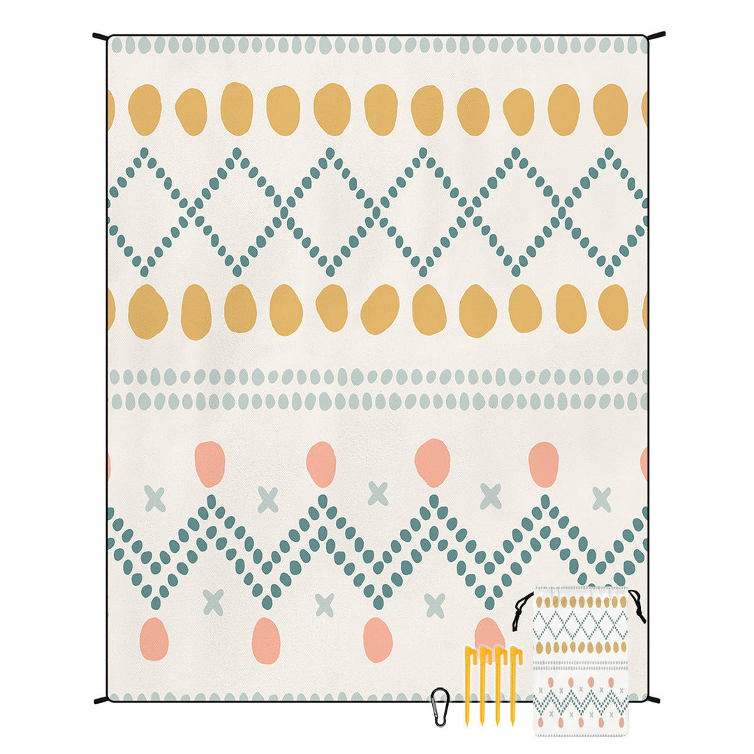 Geometric Print Wandteppich