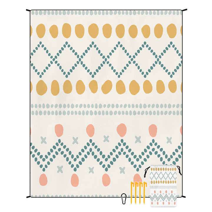 Geometric Print Wandteppich