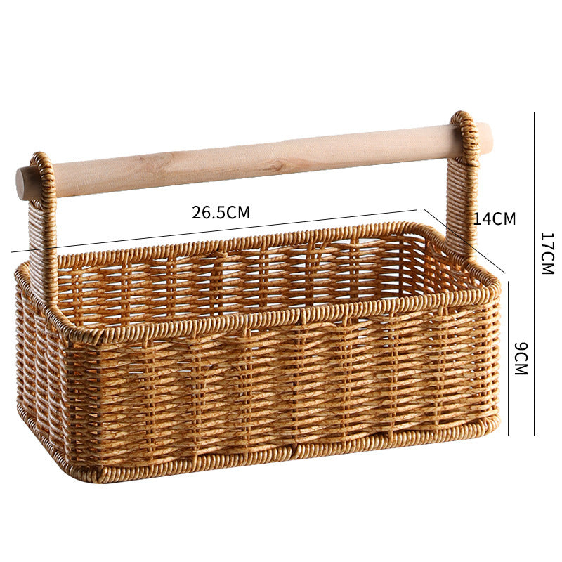 Artisan Woven Storage Basket Verune