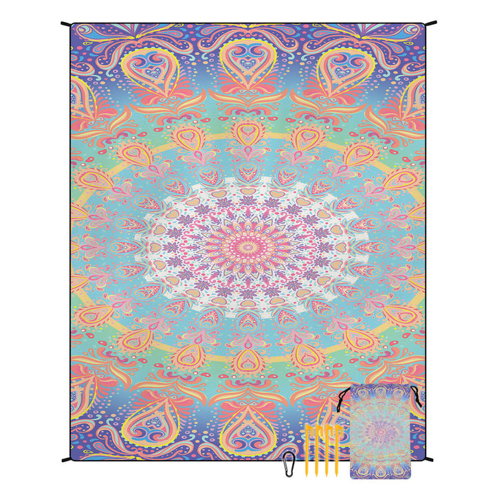Geometric Print Wandteppich