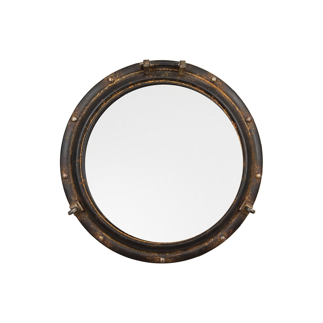 Nautical-Inspired Rund Dekorativer Wandspiegel Verune