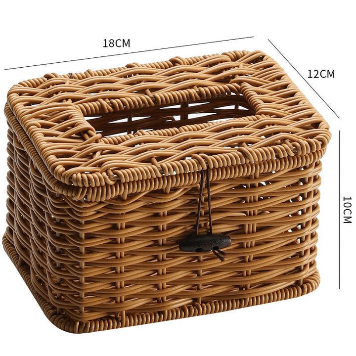 Dekorative Handgewebte Speicherbox