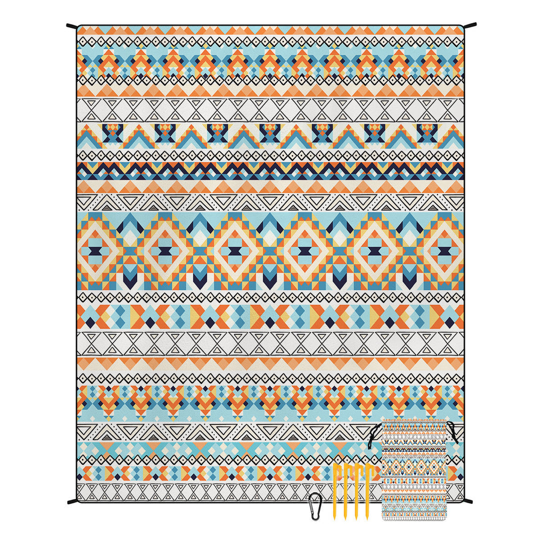 Geometric Print Wandteppich
