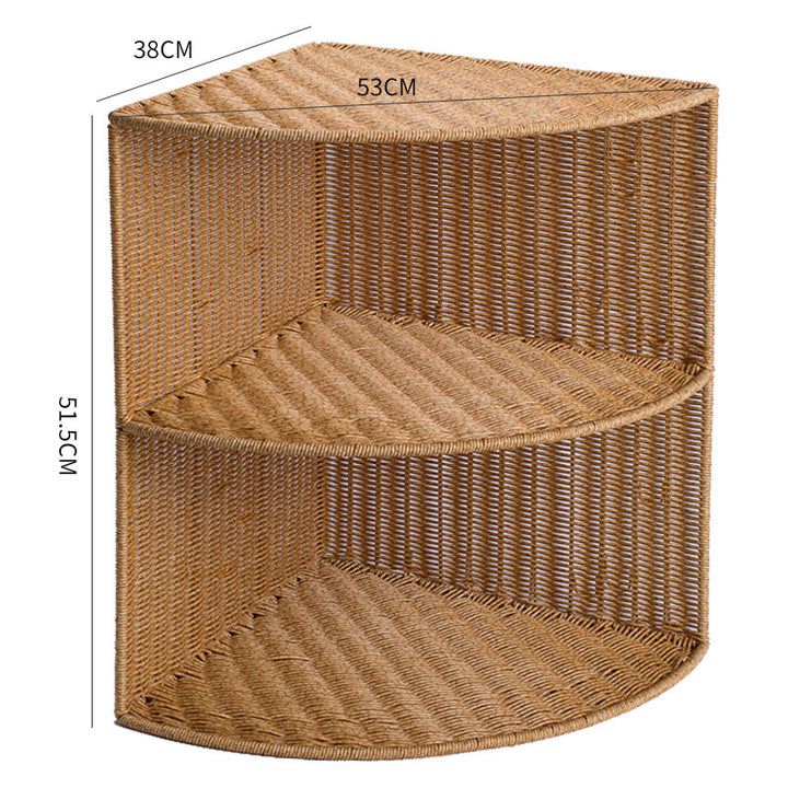 Ecke Geflochtene Aufbewahrungsbox Verune