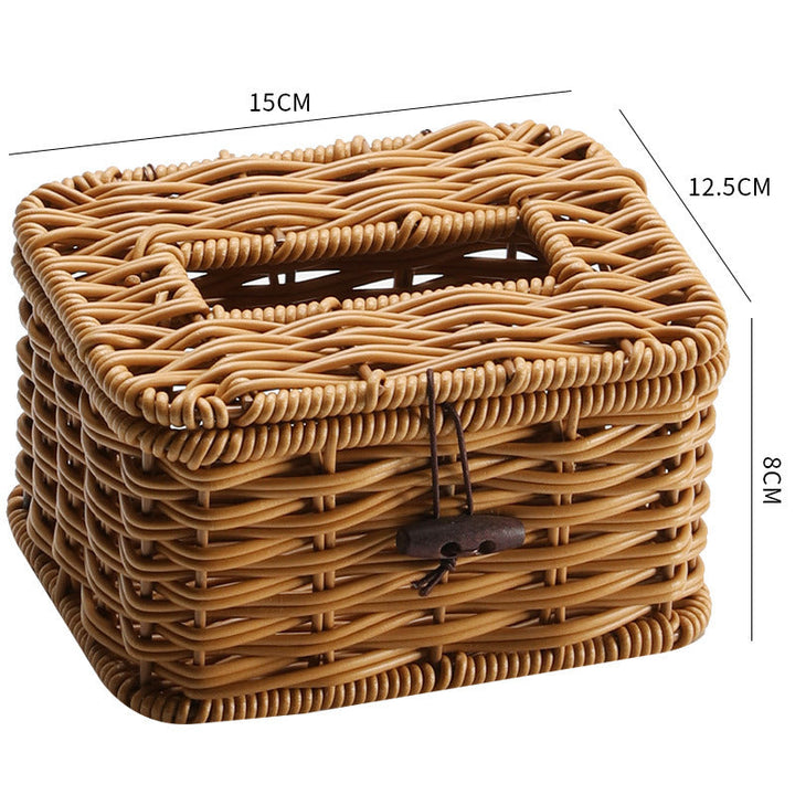 Dekorative Handgewebte Speicherbox