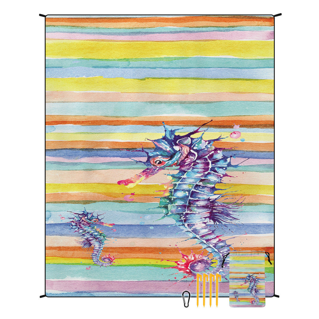 Geometric Print Wandteppich