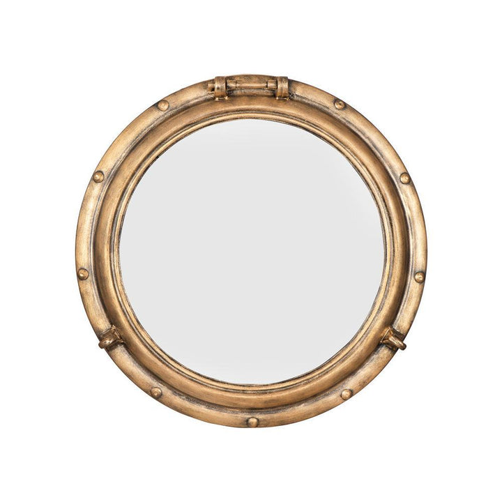 Nautical-Inspired Rund Dekorativer Wandspiegel Verune