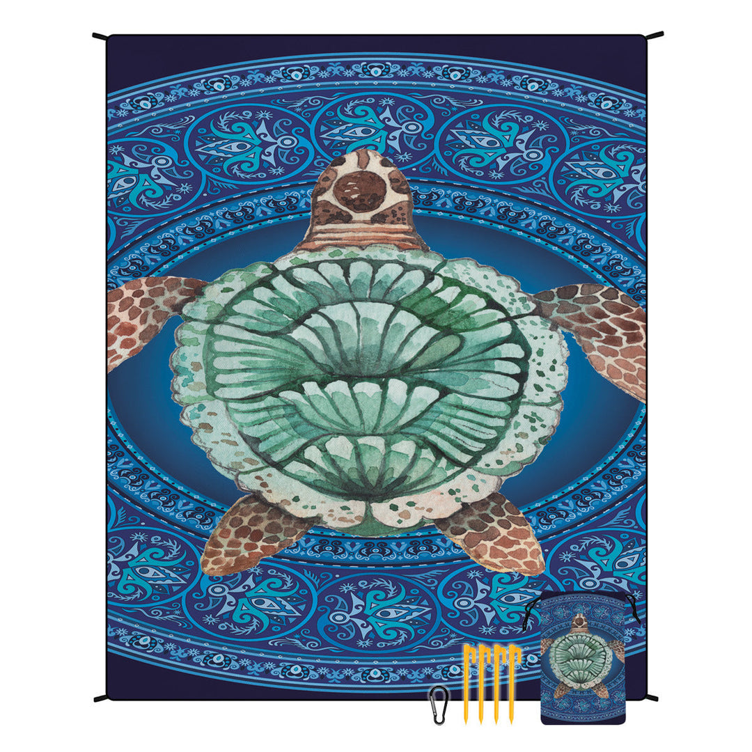 Geometric Print Wandteppich