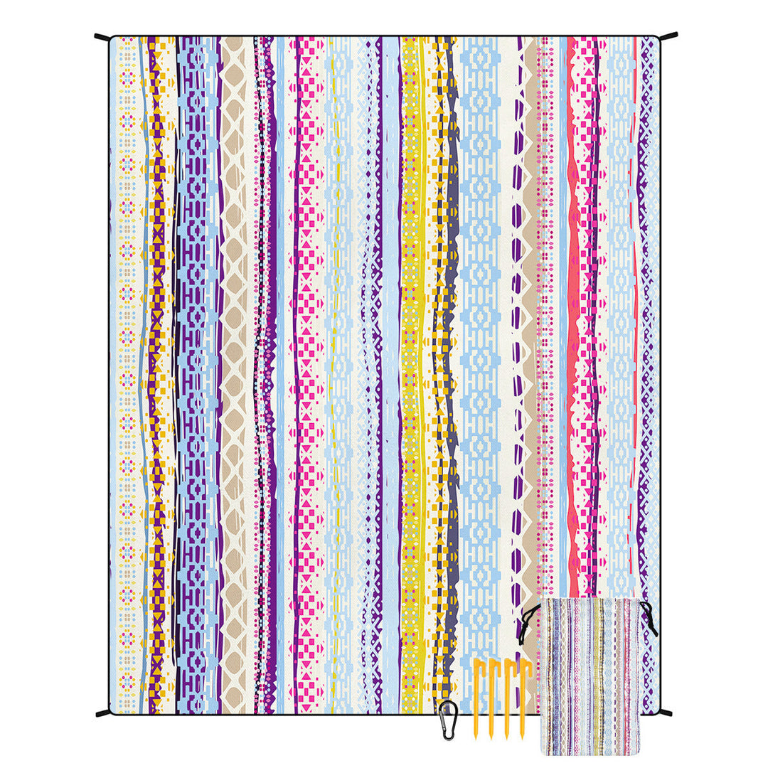 Geometric Print Wandteppich