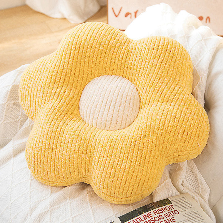 Blumenförmiges Kuschelkissen