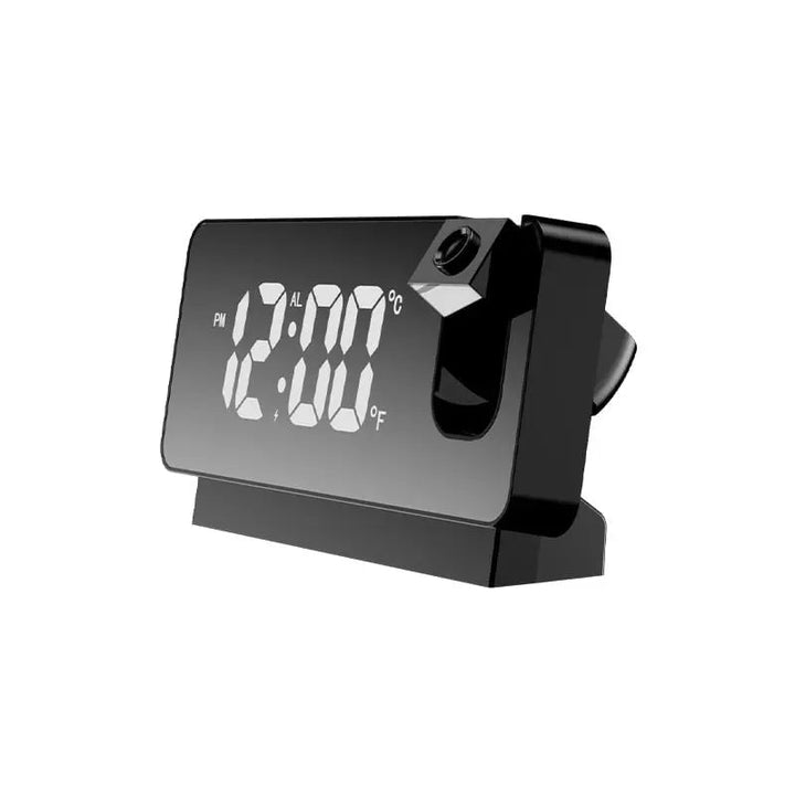 Projektionswecker mit Spiegeldisplay und großem LED-Bildschirm