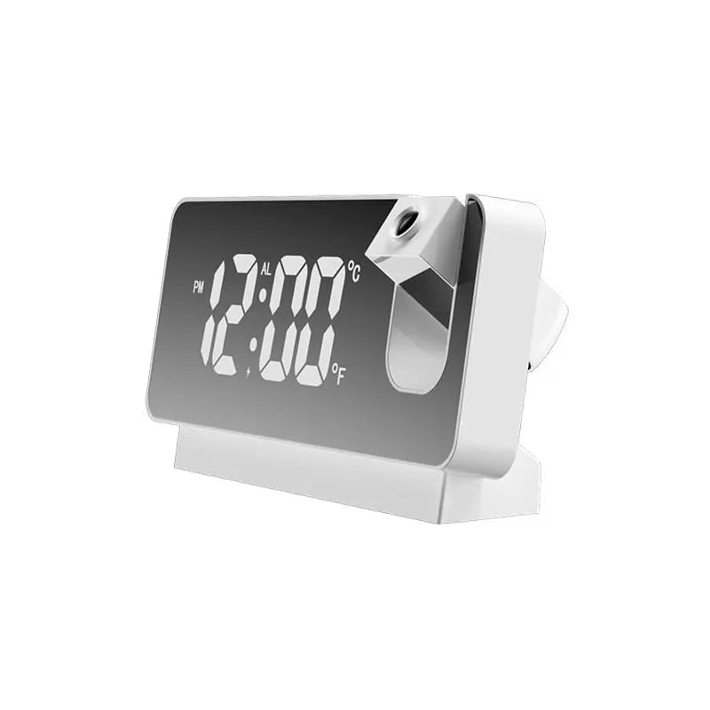 Projektionswecker mit Spiegeldisplay und großem LED-Bildschirm