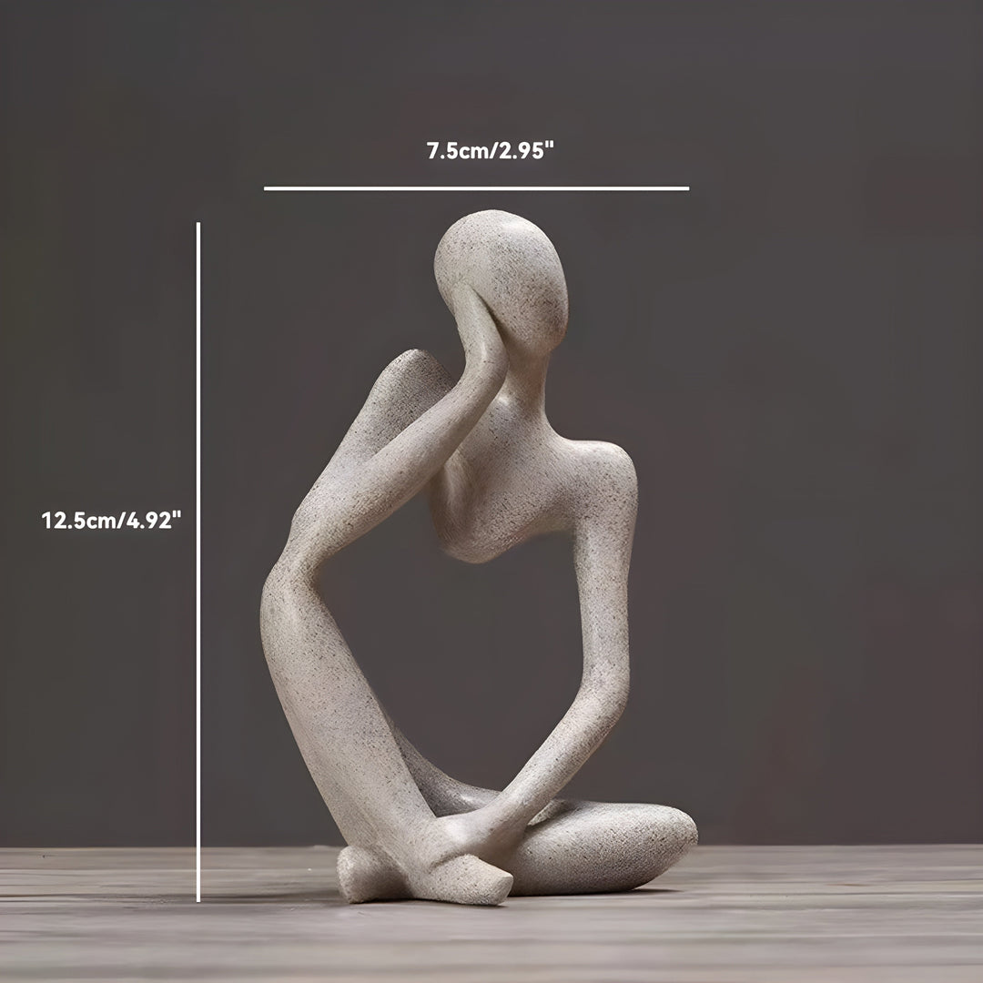 Abstrakter Denker Skulptur Wohnkultur