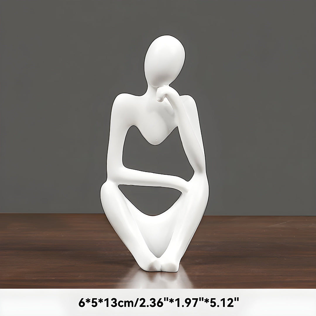 Abstrakter Denker Skulptur Wohnkultur