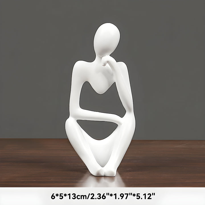 Abstrakter Denker Skulptur Wohnkultur