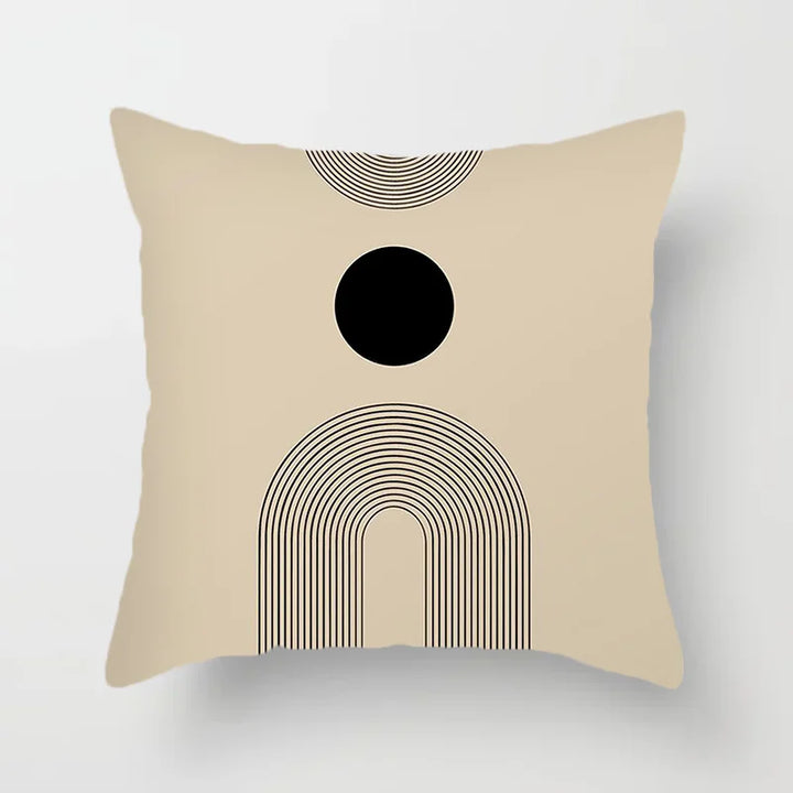 Moderne Kunst Abstraktes Muster Dekokissenbezüge Kreative Linien Sofa Stuhl Kissenbezüge Wurfkissenbezug Wohn- und Büroschmuck