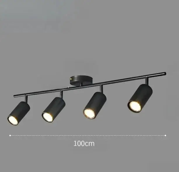 Moderne Gold-Spotlight-Deckenleuchte – Nordischer minimalistischer E27 LED-Leuchte für Wohnzimmer, Schlafzimmer und Küche