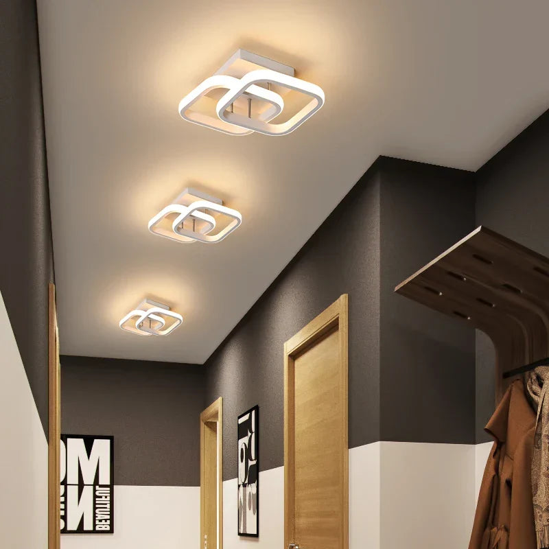 Decken-Kronleuchter LED Flur Deckenlampe für Küche Schlafzimmer Wohnzimmer Balkon Ganglampe Wohnkultur Foyer Spotlights