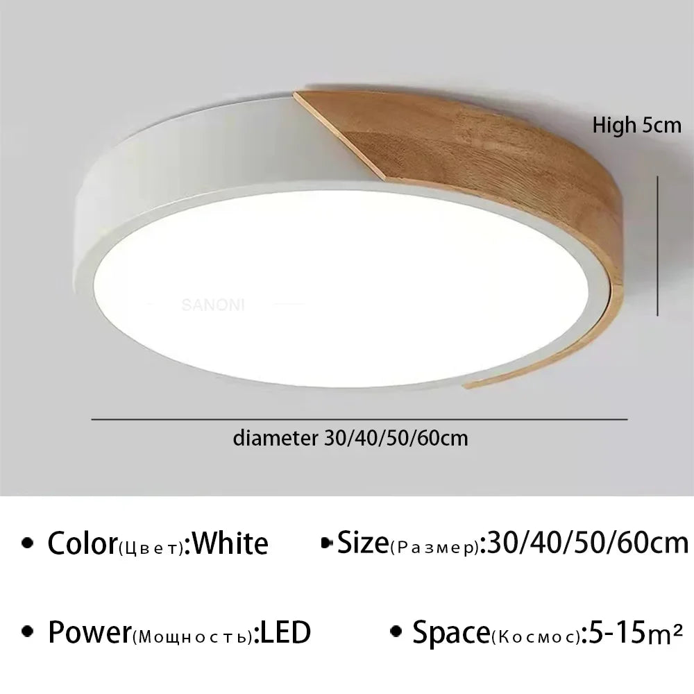 Moderne LED Deckenleuchte Macaron Kronleuchter