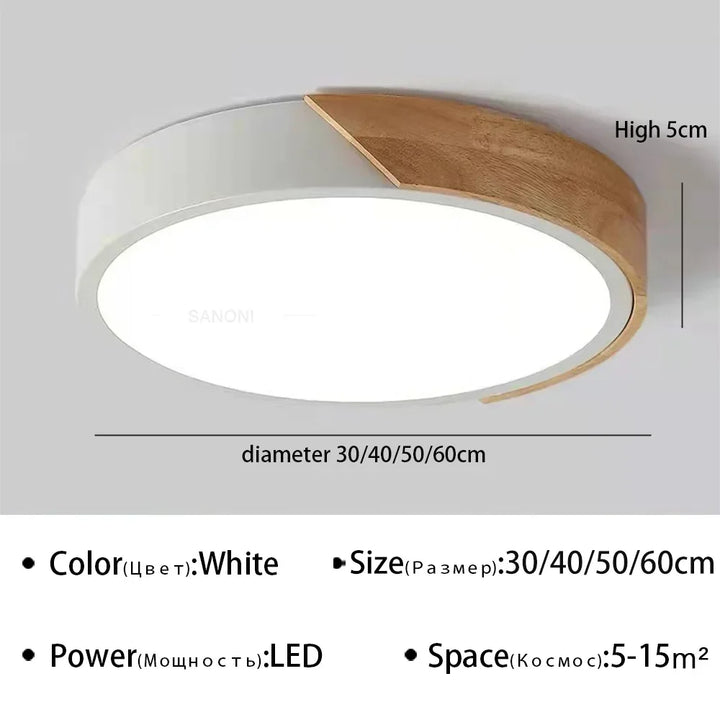 Moderne LED Deckenleuchte Macaron Kronleuchter