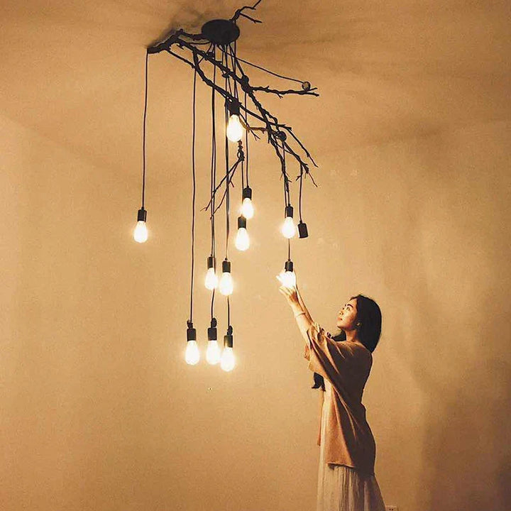 DIY Pendelleuchten: Modernes Retro-Kronleuchter für stilvolle Wohnkultur