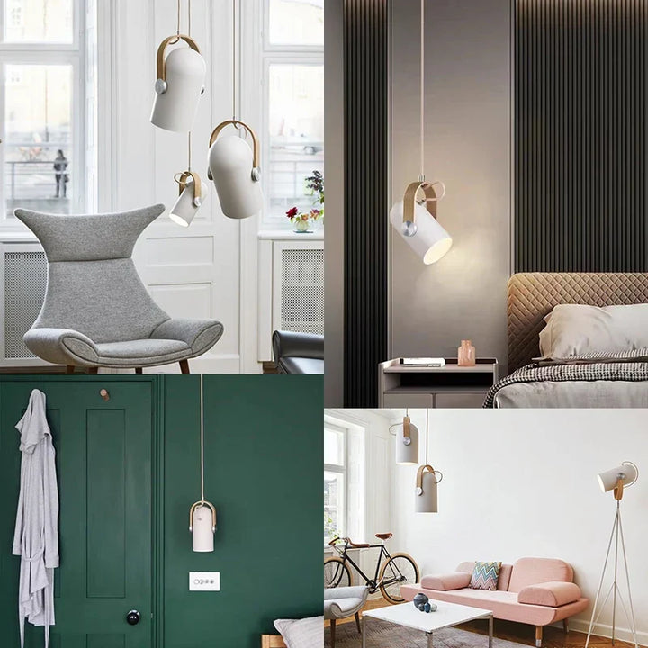 Moderne drehbare Pendelleuchte – Verstellbare Metall-Hängelampe für Schlafzimmer, Wohnzimmer, Esszimmer oder Küche