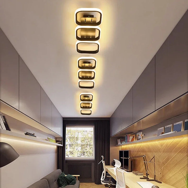 Moderne LED-Deckenleuchte Kronleuchter – Stilvolle Multi-Head-Ringlicht für Schlafzimmer, Wohnzimmer, Flur, Esszimmer und Innenräume