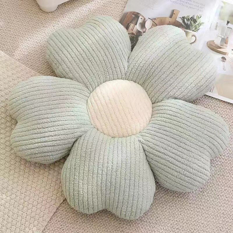 Weicher Kleeblumen dekorativer Kissen