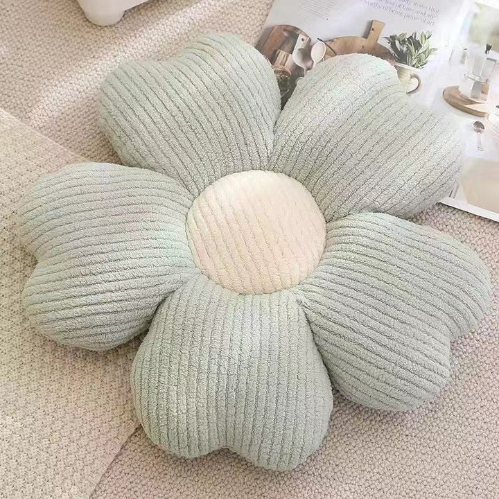 Weicher Kleeblumen dekorativer Kissen