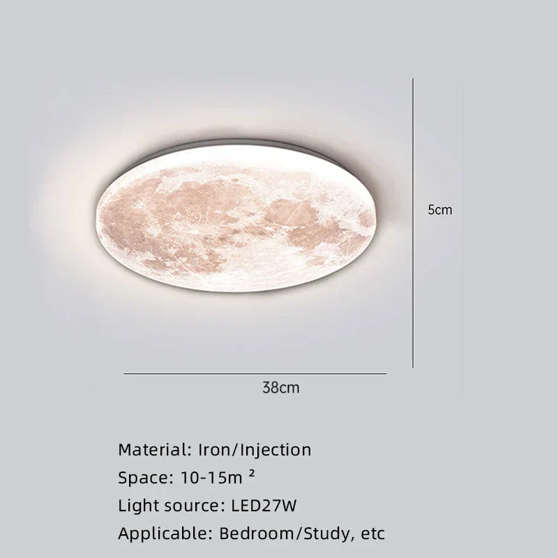 Mondoberfläche Künstlerische Moderne Deckenlampe
