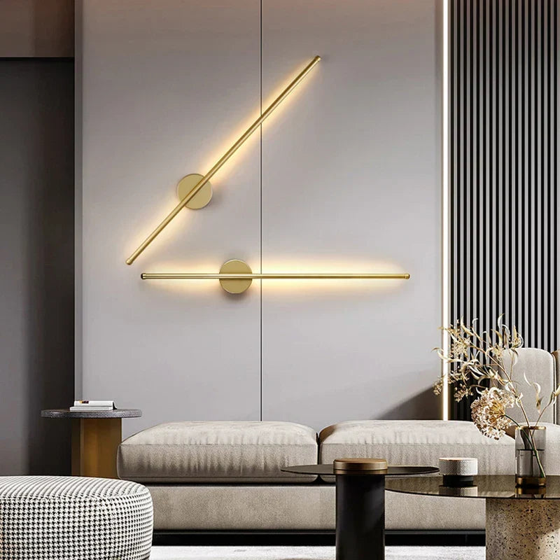 Gold Black Innen LED Wandlampen: Stilvolle Beleuchtung für Ihren Raum