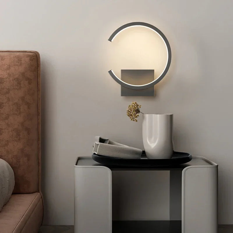Moderne LED-Wandlampe – Nordische Auf- und Abwärts-Wandbeleuchtung für Wohnzimmer, Schlafzimmer, Flur und Wohnkultur