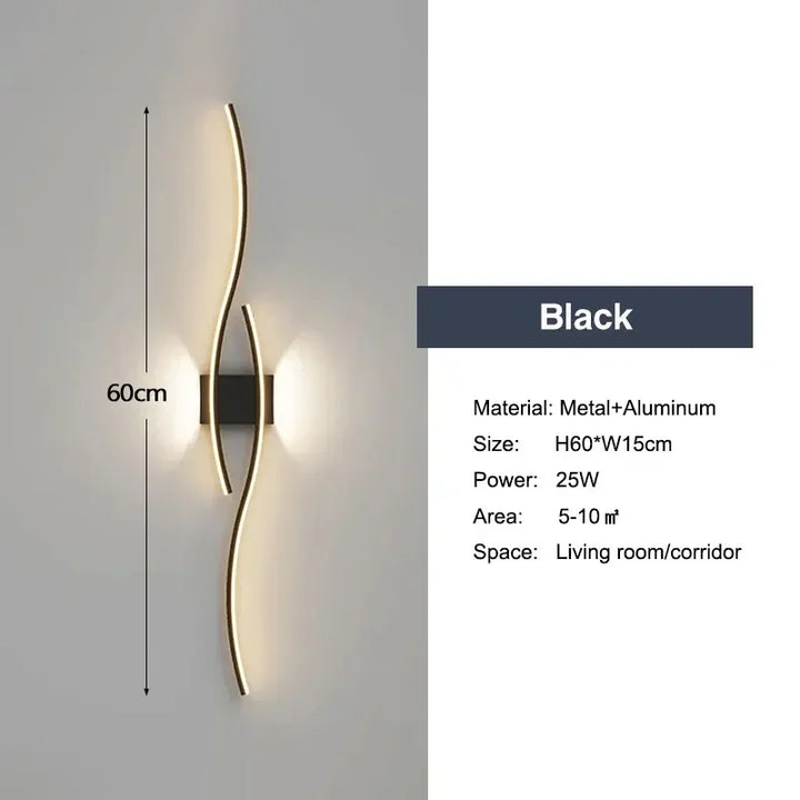 Moderne LED-Wandlampen – Auf- und Abwärts-Wandlampen für Schlafzimmer, Flur und Innenbeleuchtung