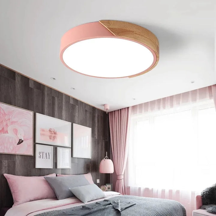 Moderne LED Deckenleuchte Macaron Kronleuchter