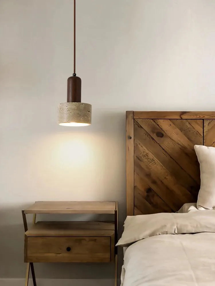Moderne LED Pendelleuchte – Nordic Hängelampe für Schlafzimmer, Wohnzimmer und Hotel mit E27 Glühbirne