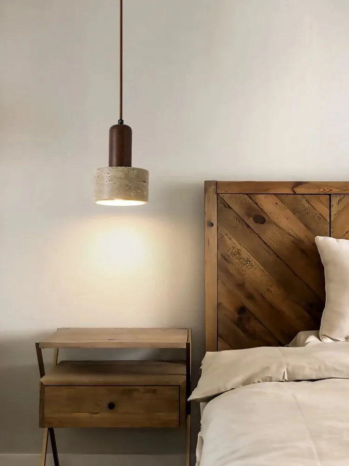 Moderne LED Pendelleuchte – Nordic Hängelampe für Schlafzimmer, Wohnzimmer und Hotel mit E27 Glühbirne