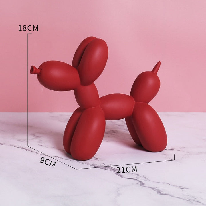 Luxuriöse Wohnkultur, Ballonhund Dekoration, Schreibtischzubehör, Tierdekoration, moderne beliebte Kunst, nordische Statuen