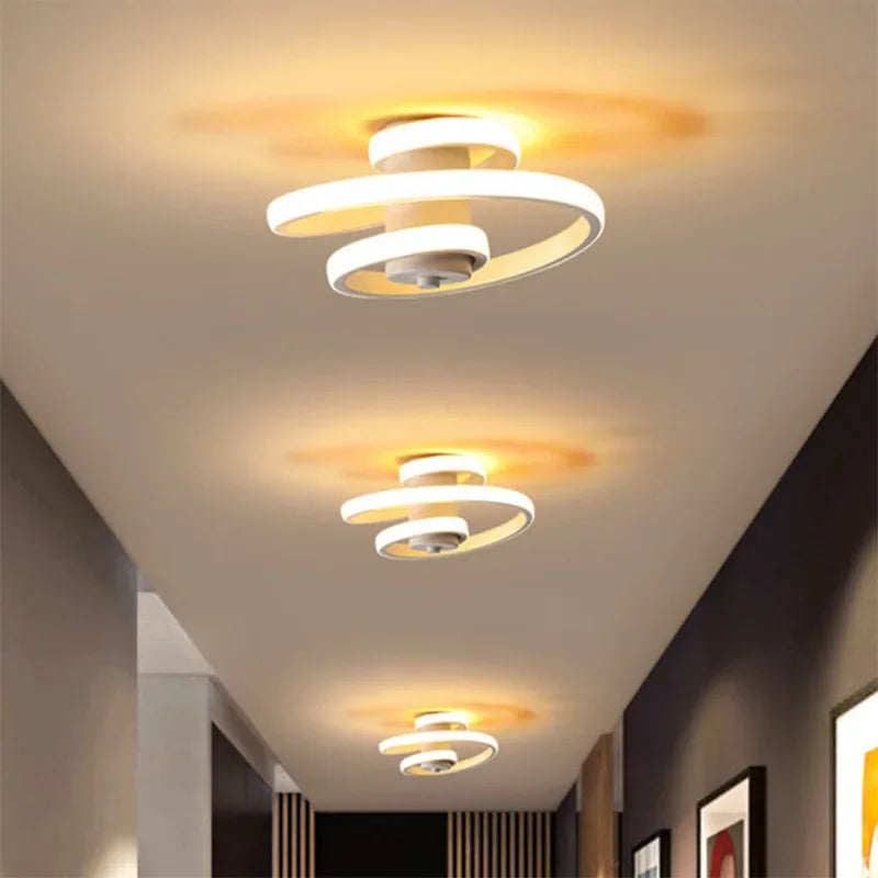 Moderne LED Gangdeckenleuchten | Aufputzmontage für Schlafzimmer, Wohnzimmer, Flur und Balkon