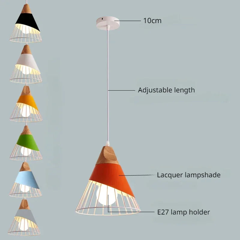 Nordic Moderner Kronleuchter – Kreative LED-Pendelleuchte für Restaurant, Esstisch und Wohnkultur
