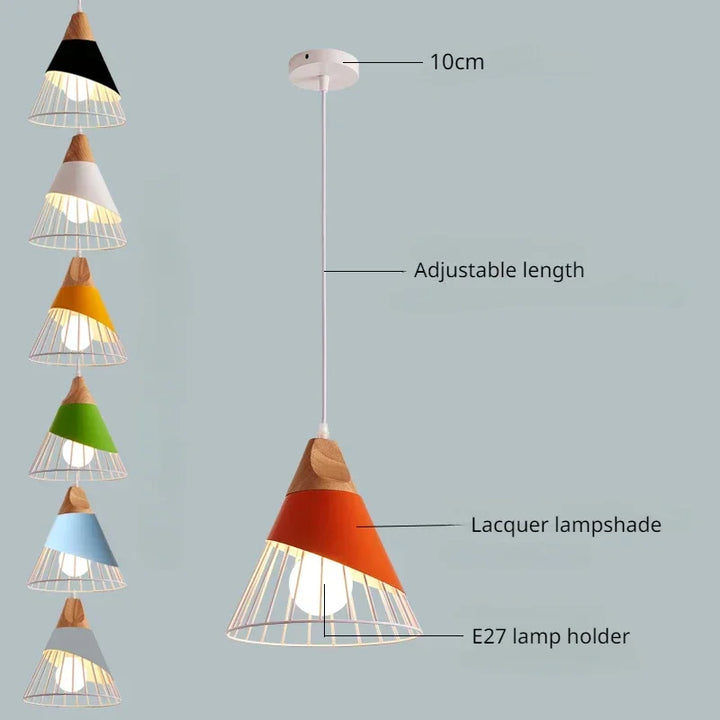 Nordic Moderner Kronleuchter – Kreative LED-Pendelleuchte für Restaurant, Esstisch und Wohnkultur